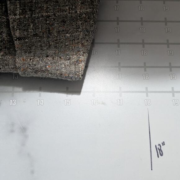 Vintage 70s Stonefield Tweed Blazer Skirt Suit Womens S Tan 2 Piece Jacket Coat - Picture 14 of 16